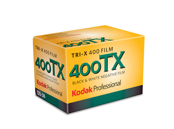 Kodak Tri-X Pan 400 TX 135-36 Sort/Hvit-film 400 ASA